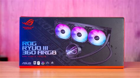 Review Rog Ryuo Iii Argb Aio Cooler Top Notch Stuff With A Top