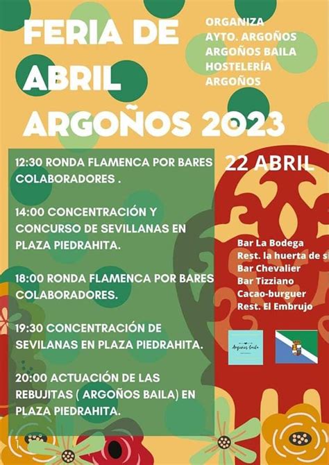 Feria De Abril Argo Os Miplanhoy Qu Hacer Hoy En Cantabria