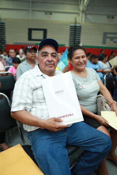 Reconoce INSUS voluntad de Américo para agilizar entrega de escrituras