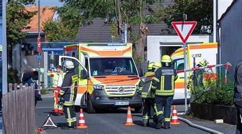 Explosion Haus stürzt teilweise ein