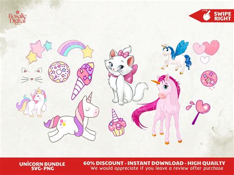 Einhorn Svg Bundle Plotterdatei F R Cricut Bunt Einhornkopf Etsy De