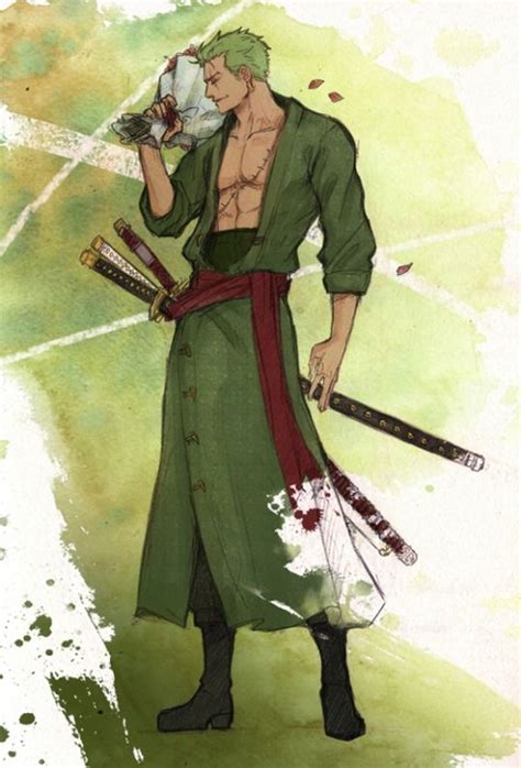 Roronoa Zoro I Think Those Flowers Are For Me