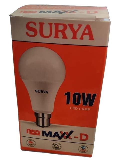 Ceramic Surya Neo Maxx D W Led Bulb Cool Daylight At Rs Box In