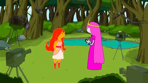 Princess Bubblegum And Flame Princess