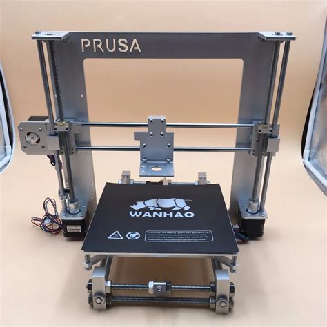 Reprap Prusa I3 Aluminum Mechanical Full Kit With 5 Motors Heated Bed