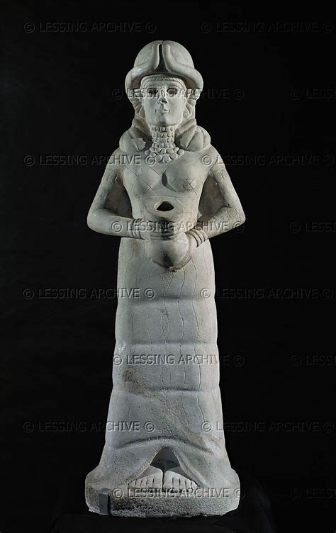 Water Goddess With Vase And Water Spouting From The Vase Stone Statue