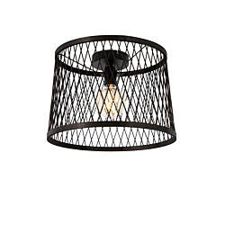 Modern Ceiling Lamp Black 22 6 Cm IP44 Jarra Lampandlight UK