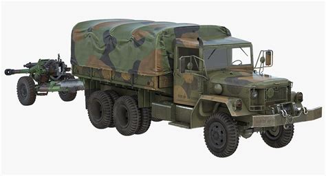 Military truck m35a2 field 3D model - TurboSquid 1243732