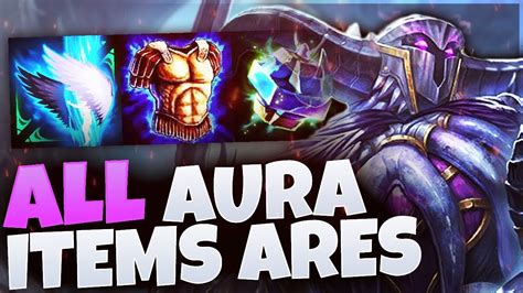 Building All Aura Items I Can On Ares Grandmasters Ranked Joust Smite Youtube