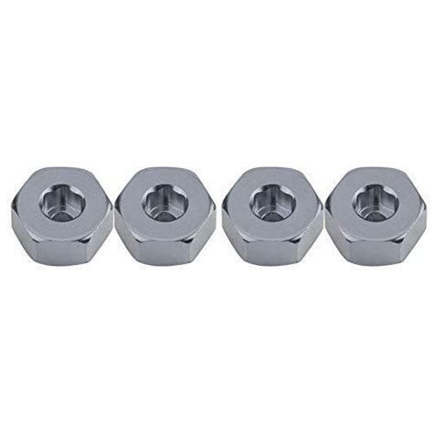 RC Car Hex Hub Adapter 4 Pcs Aluminium Alloy 6mm To 12mm Wheel Hex Hub