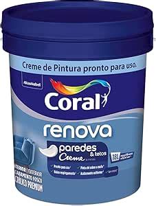 RENOVA PAREDES TETOS FOSCO BRANCO 18L CORAL Amazon Br