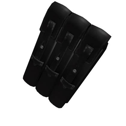 Single Sided Black Smg Pouches Roblox Item Rolimon S