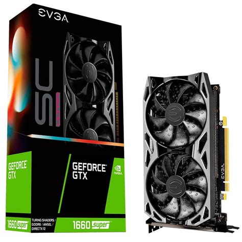 Placa De V Deo Evga Nvidia Geforce Gtx Super Sc Ultra Gaming Gb