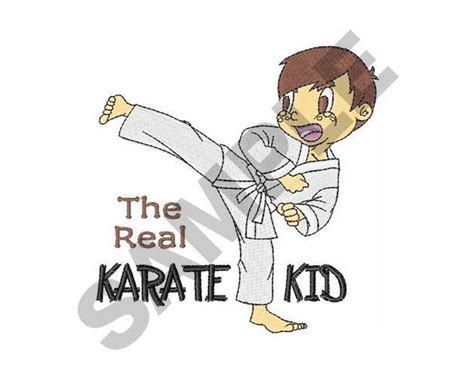 Karate Machine Embroidery Design - Etsy