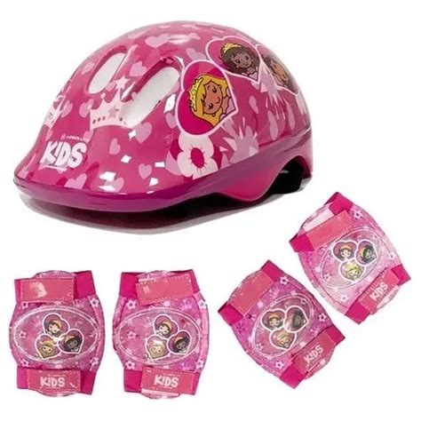 Kit Capacete Infantil Prote O Bicicleta Patins Skate Cores