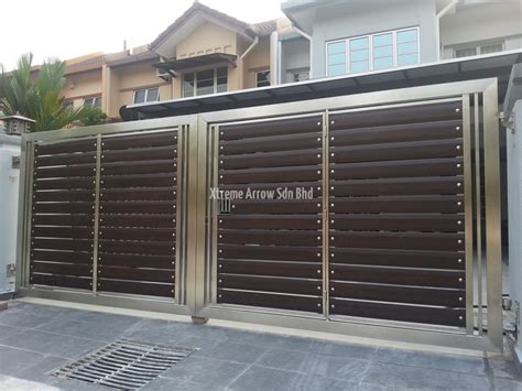 Autogate Malaysia Aluminium Autogate Stainless Steel Gate