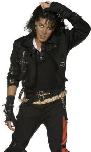 A Short History Of Costumes For Halloween Smiffys Michael Jackson Bad Costume Medium On Sale