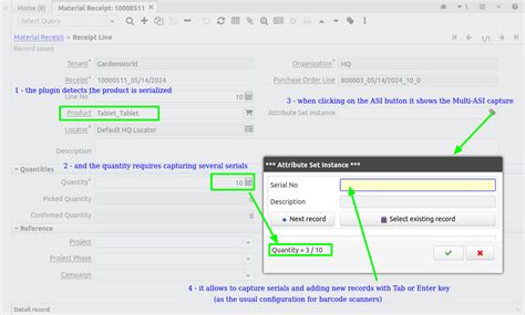 Plugin Multiple Asi Editor Idempiere En