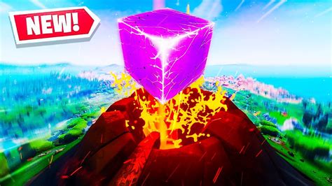 New Fortnite Loot Lake Event Vault Opening And Volcano Eruption Rip Tilted Towers Youtube