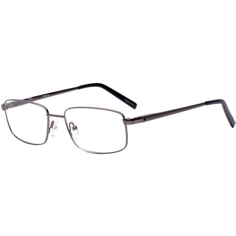 Adolfo Mens Rxable Eyeglasses Admiral Gunmetal Frames