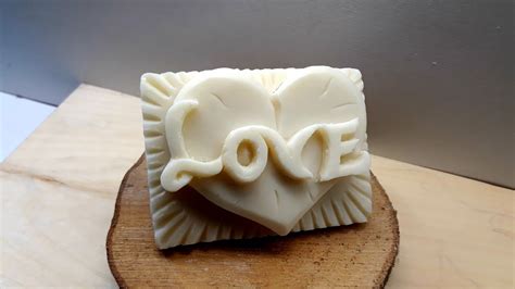 Soap Carving Heart