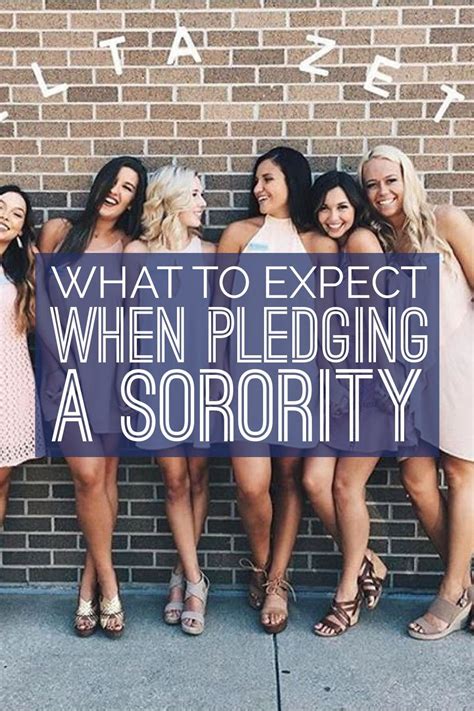 What To Expect When Pledging A Sorority Society19 Sorority College