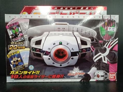 ヤフオク 動作確認済 Super Best変身ベルト Dxディケイド