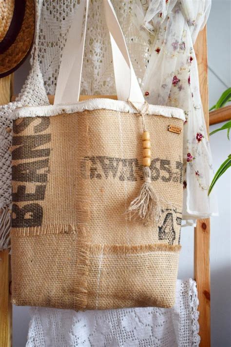 Jute Tote Bag Burlap Bag Hessian Jute Bag Rustic Bag Boho Etsy Artofit