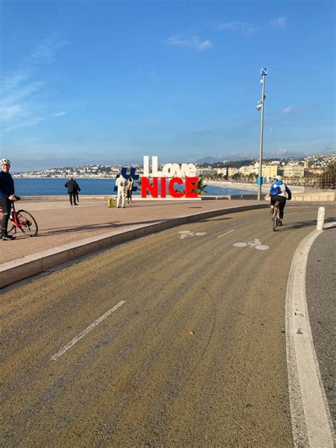 Pista Ciclabile Da Nizza A Cannes Costa Azzurra In Bicicletta Fabila