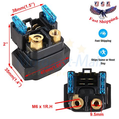 Starter Relay Solenoid For Yamaha YXR 660 Rhino 2004 2005 2006 2008 ATV