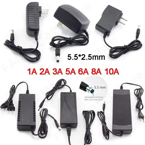 110 220v Ac Dc 5v 12v 24v Power Supply Adapter 1a 2a 3a 5a 6a 8a 