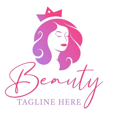 Vector De Diseño De Logotipo De Belleza Vector Premium