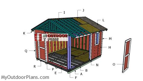 12x14 Lean To Shed Roof Plans MyOutdoorPlans 53 OFF