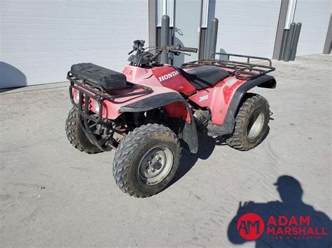 Honda Fourtrax 300 ATV Gasoline Adam Marshall Land Auction LLC