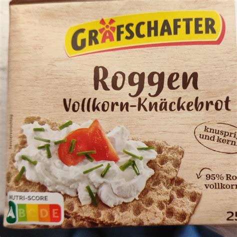 Roggen Vollkorn Kn Ckebrot Grafschafter Kalorie Kj A Nutri N