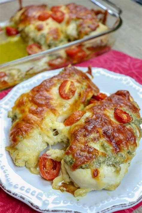 Wholesome Yum Pesto Chicken Bake At Thomas Chamberlin Blog