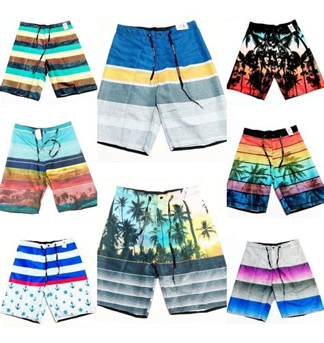 Kit 6 Bermudas Surf Adulto Praia Estampadas Mercado Livre