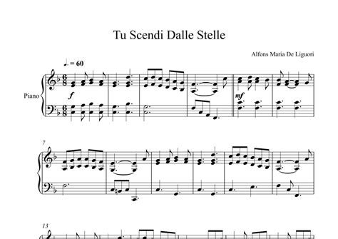 Tu Scendi Dalle Stelle Alfons Maria De Liguori Piano Arr Digital