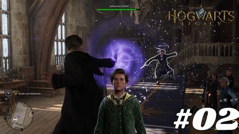 HOGWARTS LEGACY 02 Aprendendo Magias Novas E Primeiro Duelo YouTube