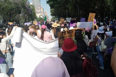 M Miles De Mujeres Marchan Rumbo Al Z Calo De Cdmx