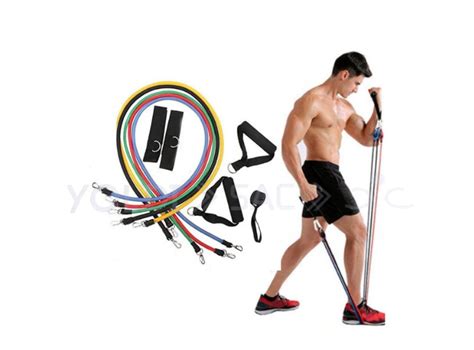 Ripley SET RESISTENCIA DE 5 LIGAS BANDAS FITNESS