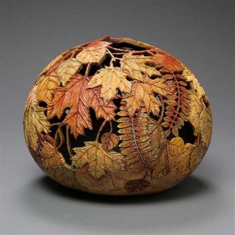 Amazing Gourd Carving Art by Marilyn Sunderland – Design Swan