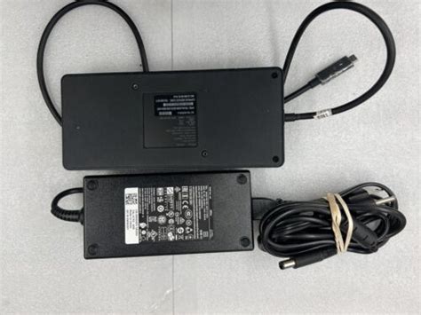 Dell Wd S Usb Type C Docking W Power Supply Black Oem Genuine Grade