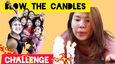 Blow The Candle Challenge Who Can Blow Out The Most Candles