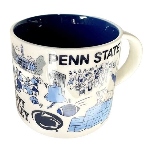 Starbucks Penn State Been There Series Campus University Mug Psu Nittany Lions Ebay