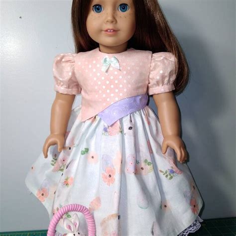 Doll Easter Dress Etsy