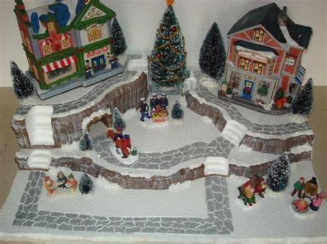 Christmas Village Display Platform Base J31 Dept56 Lemax