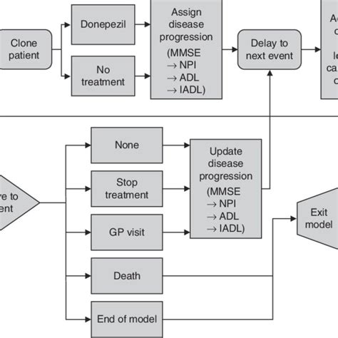 Simplified Representation Of The Alzheimers Disease Simulation Flow