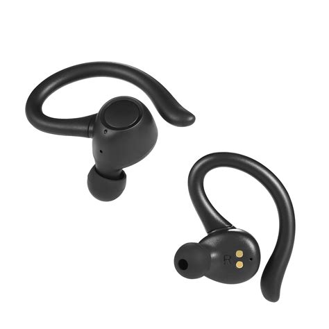 New Onn True Wireless Headphones With Charging Case Black