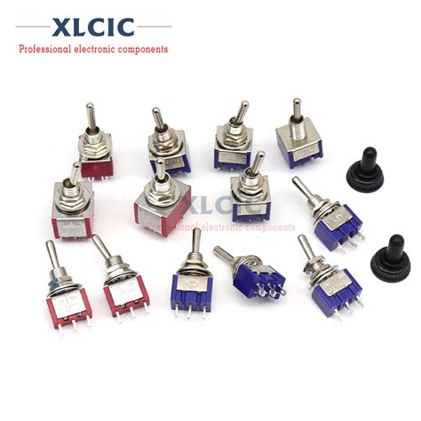 5pcs Mts 102103202203 Toggle Switch Mini Switches 2 Position 3